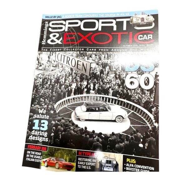 Lot 5 Car Magazines Hemmings Sports Exotic Car Road Track Shelby Alfas Spiders - Picture 5 of 6